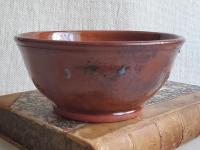 Redware 5 inch Bowl with Spangles