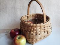 Berry Basket, Hand Woven Ash Splint