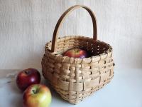 Berry Basket, Hand Woven Ash Splint