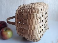Berry Basket, Hand Woven Ash Splint
