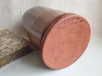 Redware 9 inch Rolled Rim Canning Jar
