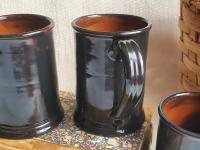 Redware 12 oz. Mug with Black Glaze