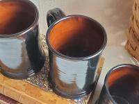 Redware 12 oz. Mug with Black Glaze