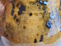 Redware Pitcher with Spangles