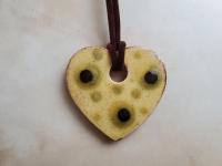 Redware Mini Heart Necklace