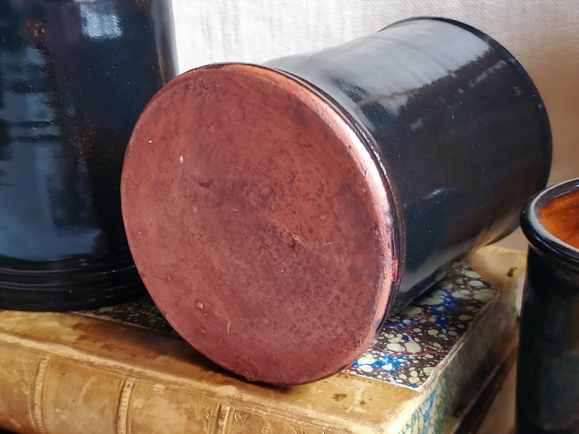 Redware 12 oz. Mug with Black Glaze